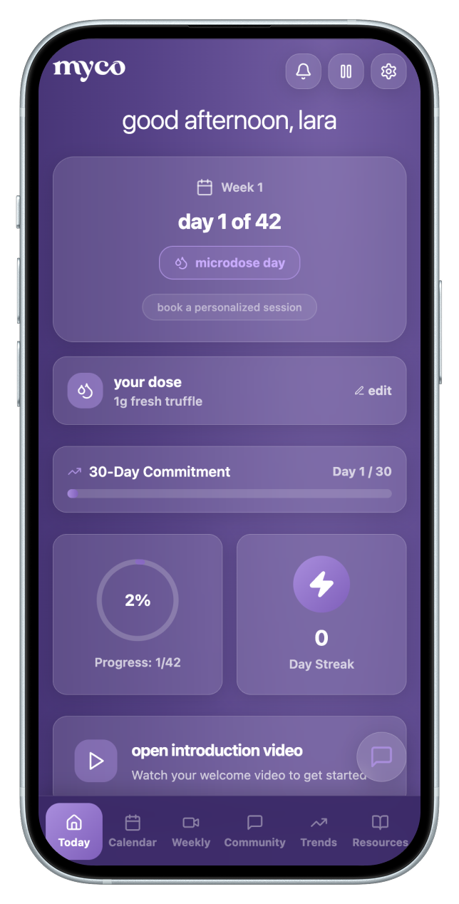 myco app screenshot